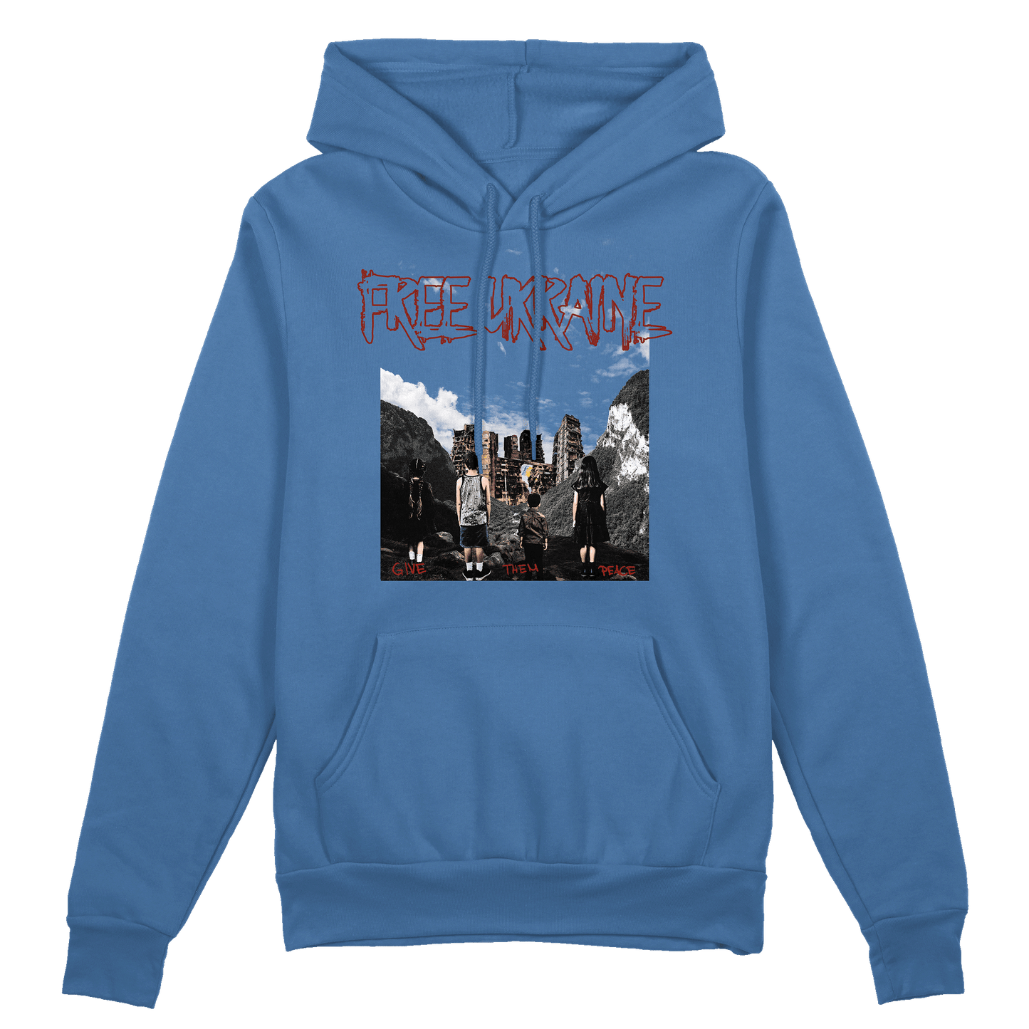 Free Ukraine Hoodie Oversized