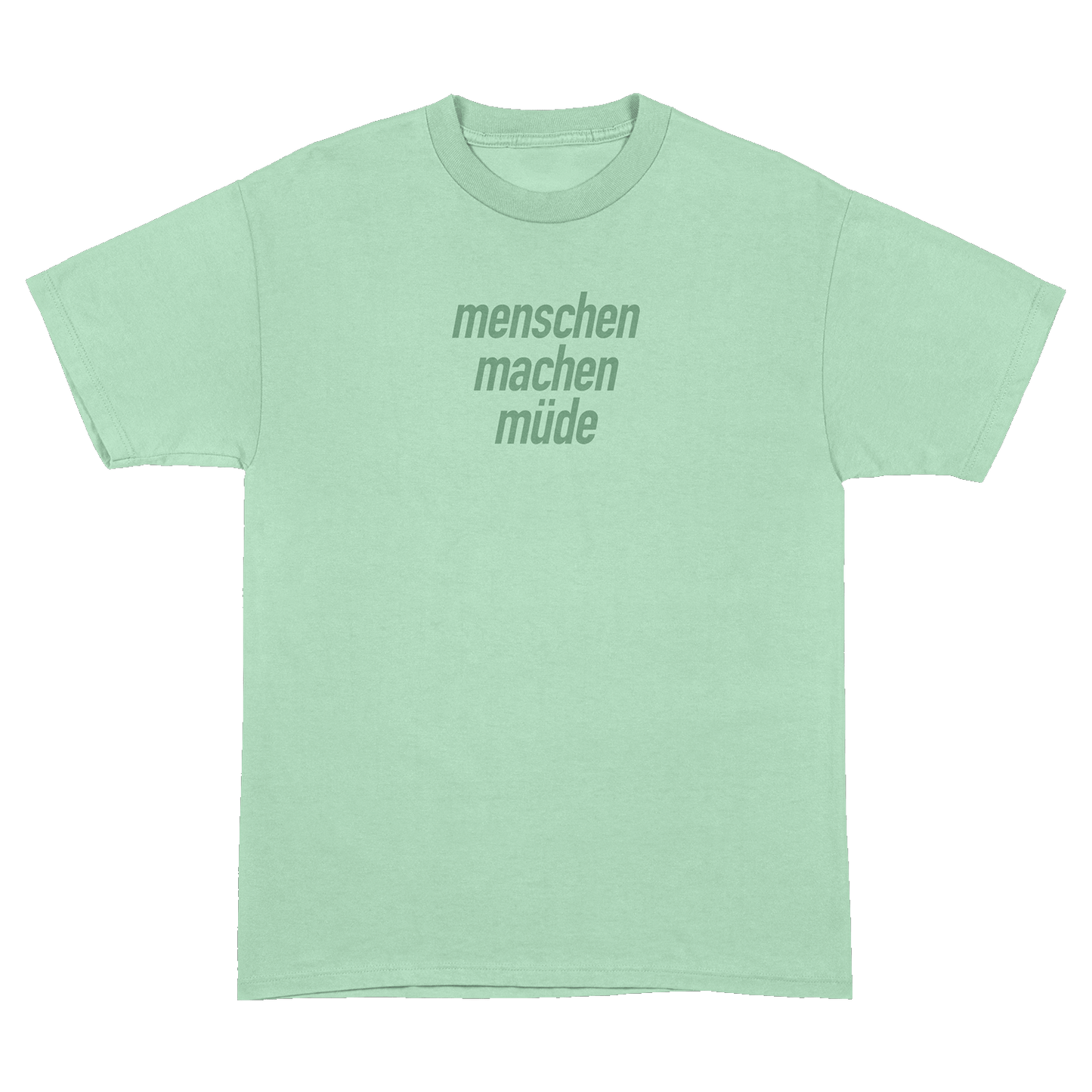 Menschen machen müde T-Shirt Summer Edition L türkis