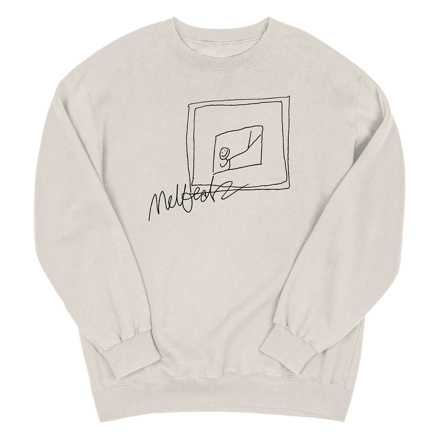 Melbeatz "Rappers Delight" Scrabble Sweater Natural Raw