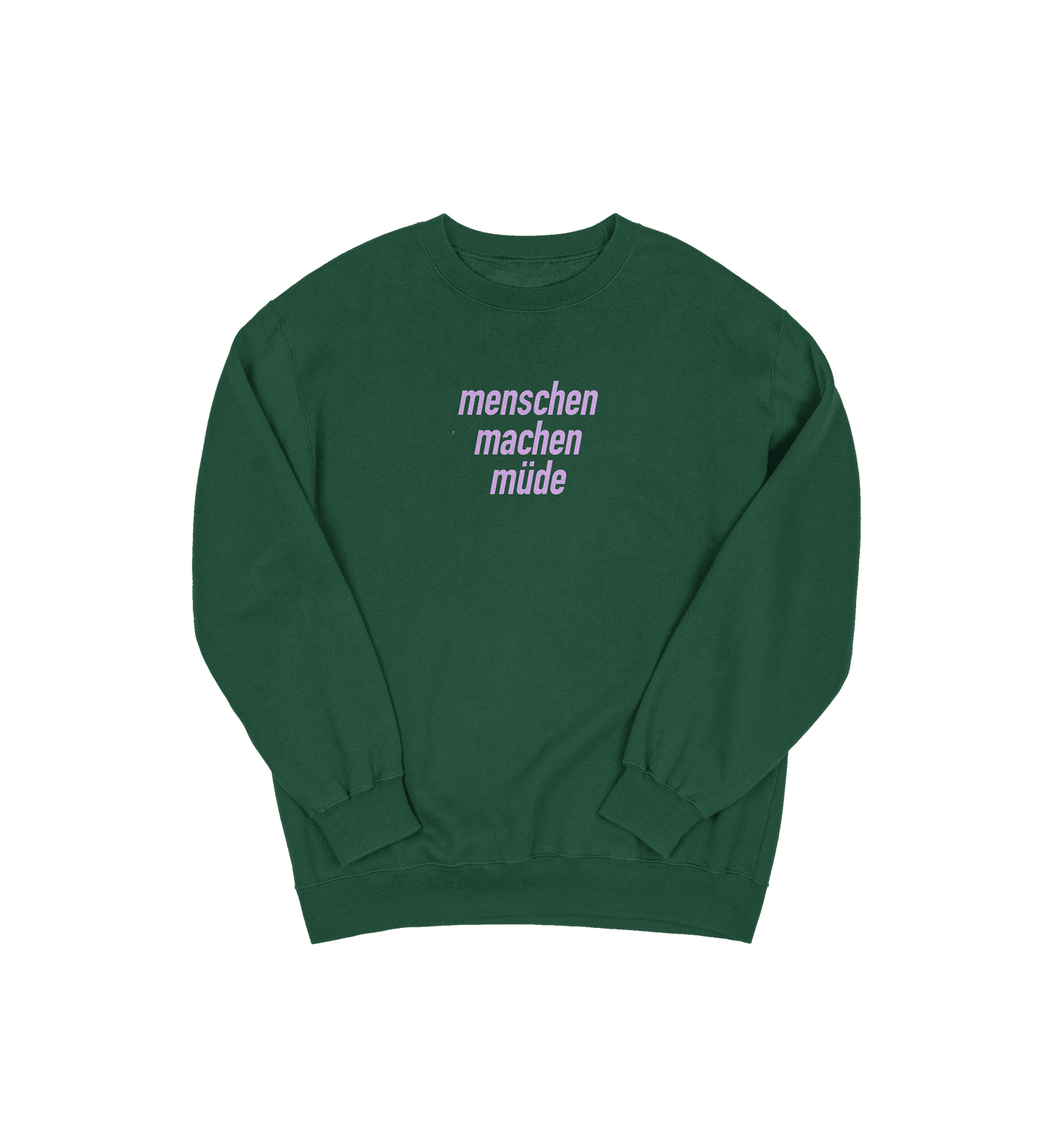 Menschen machen müde Sweater signature edition L