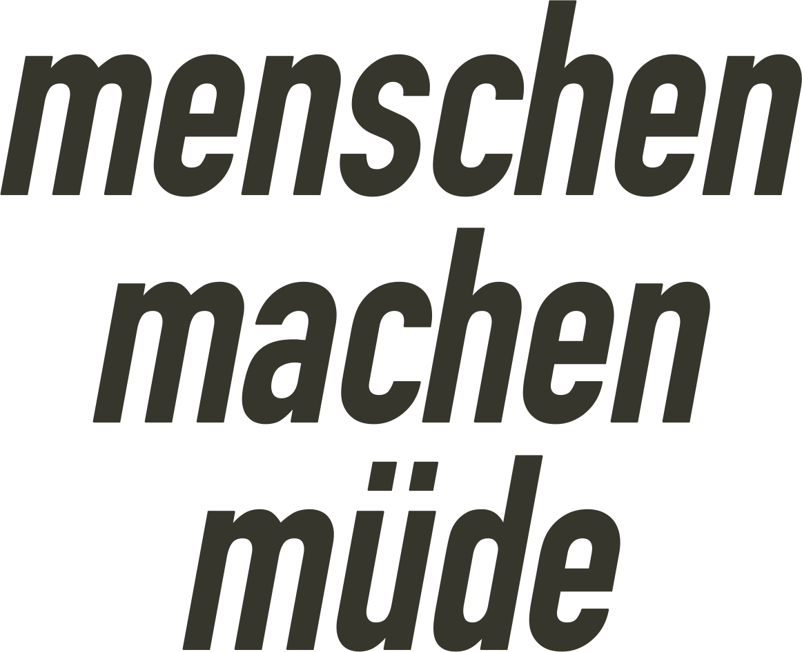 Menschen machen müde Hoodie