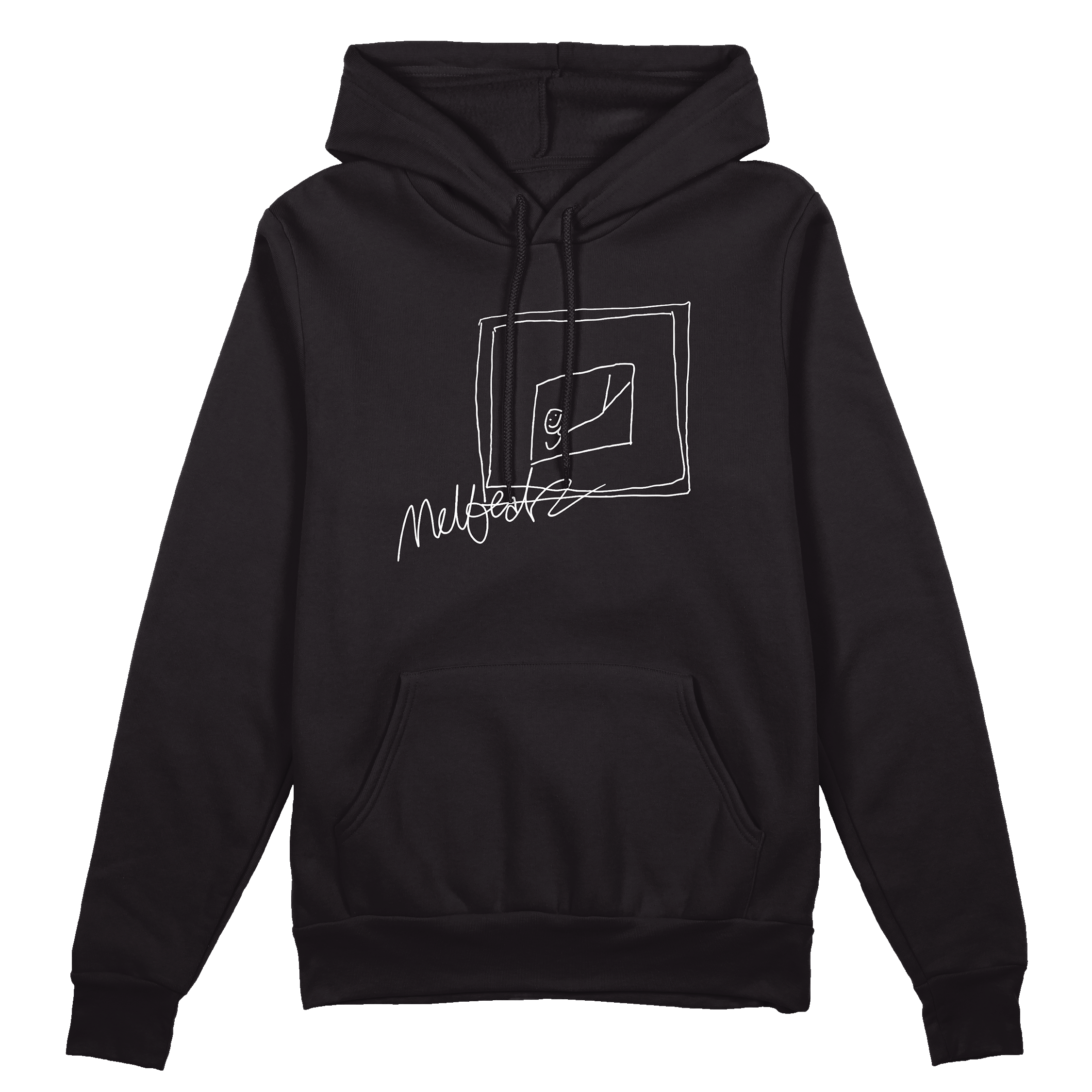 Melbeatz "Rappers Delight" Scrabble Hoodie Schwarz