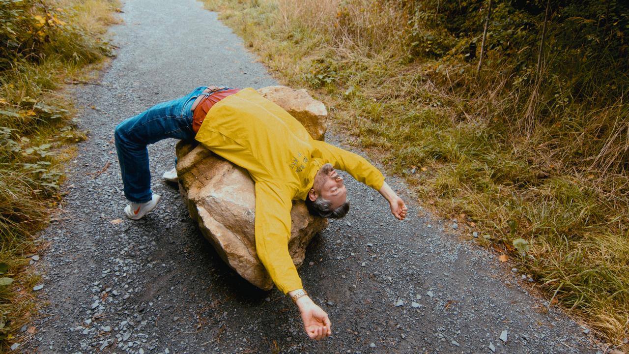 No risk no art - Regenjacke