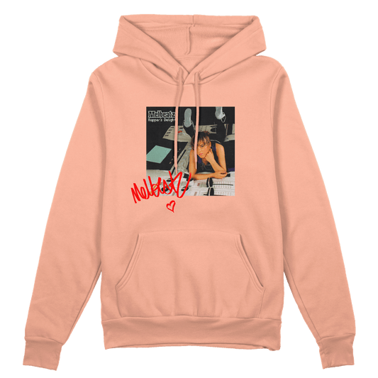 Melbeatz "Rappers Delight" Anniversary Hoodie Peach