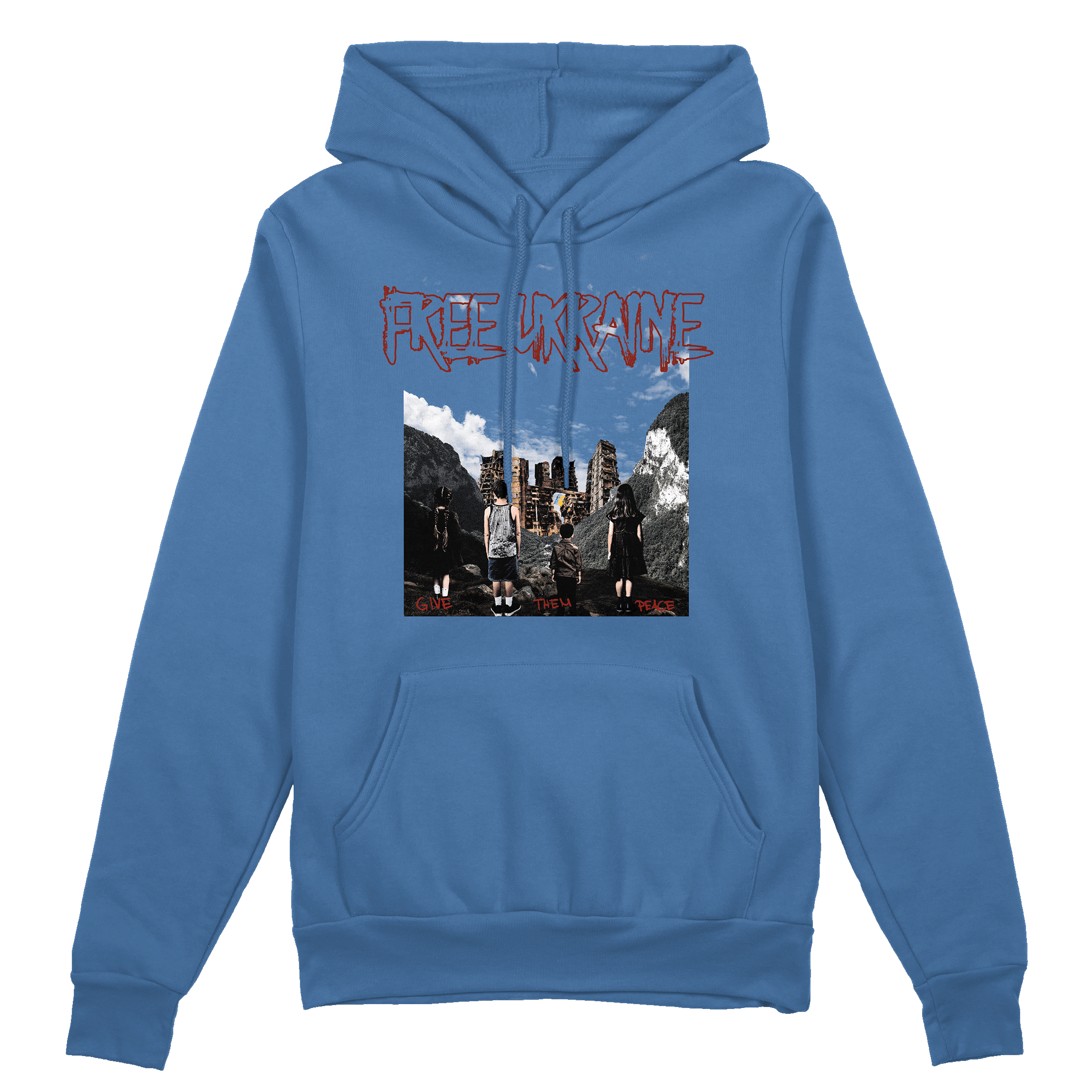 Free Ukraine Hoodie Oversized