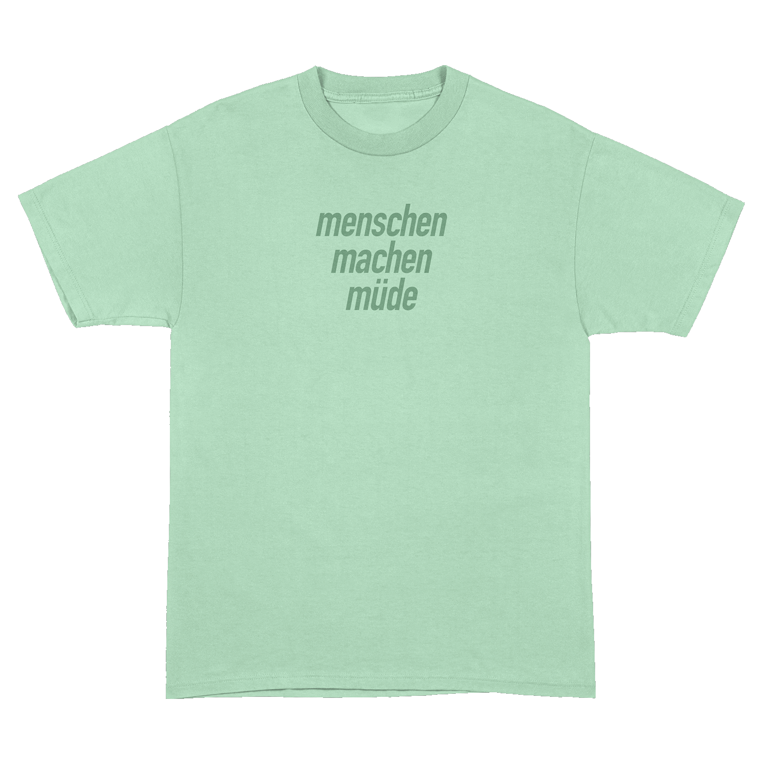 Menschen machen müde T-Shirt Summer Edition L türkis