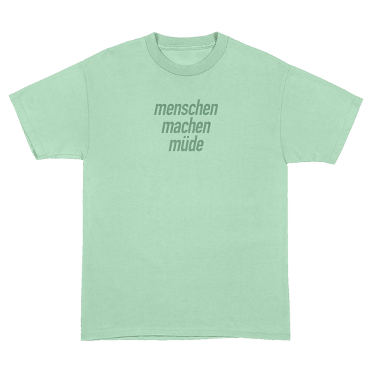 Menschen machen müde T-Shirt Summer Edition L türkis