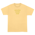 Menschen machen müde T-Shirt Summer Edition L gelb