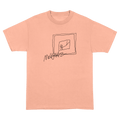 Melbeatz "Rappers Delight" Scrabble Tee Peach