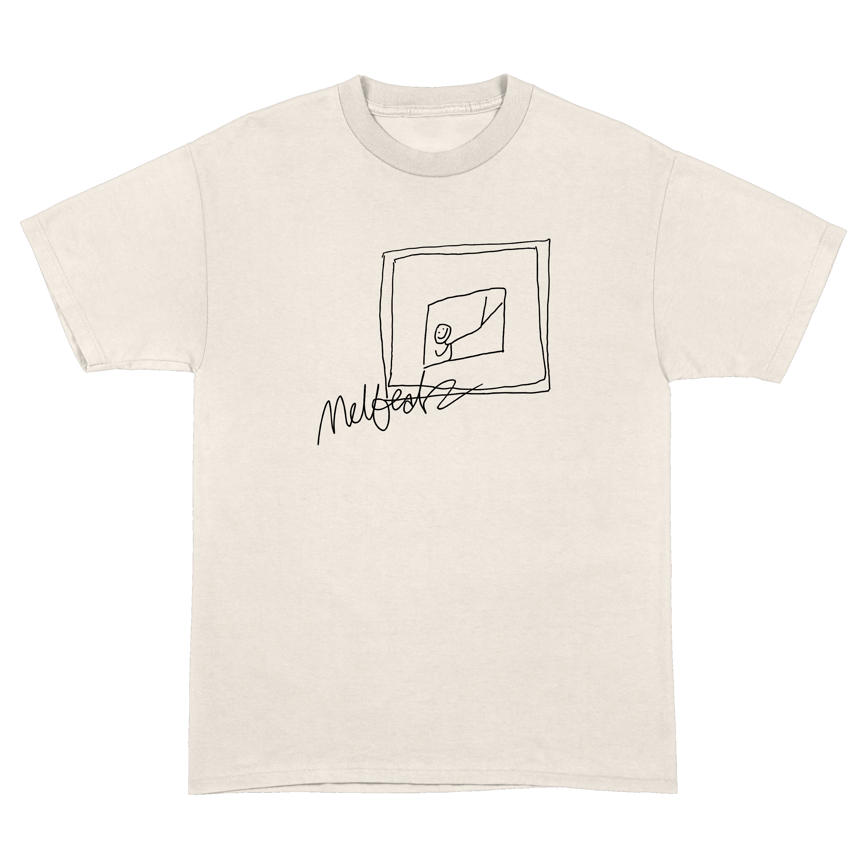 Melbeatz "Rappers Delight" Scrabble Tee Natural Raw