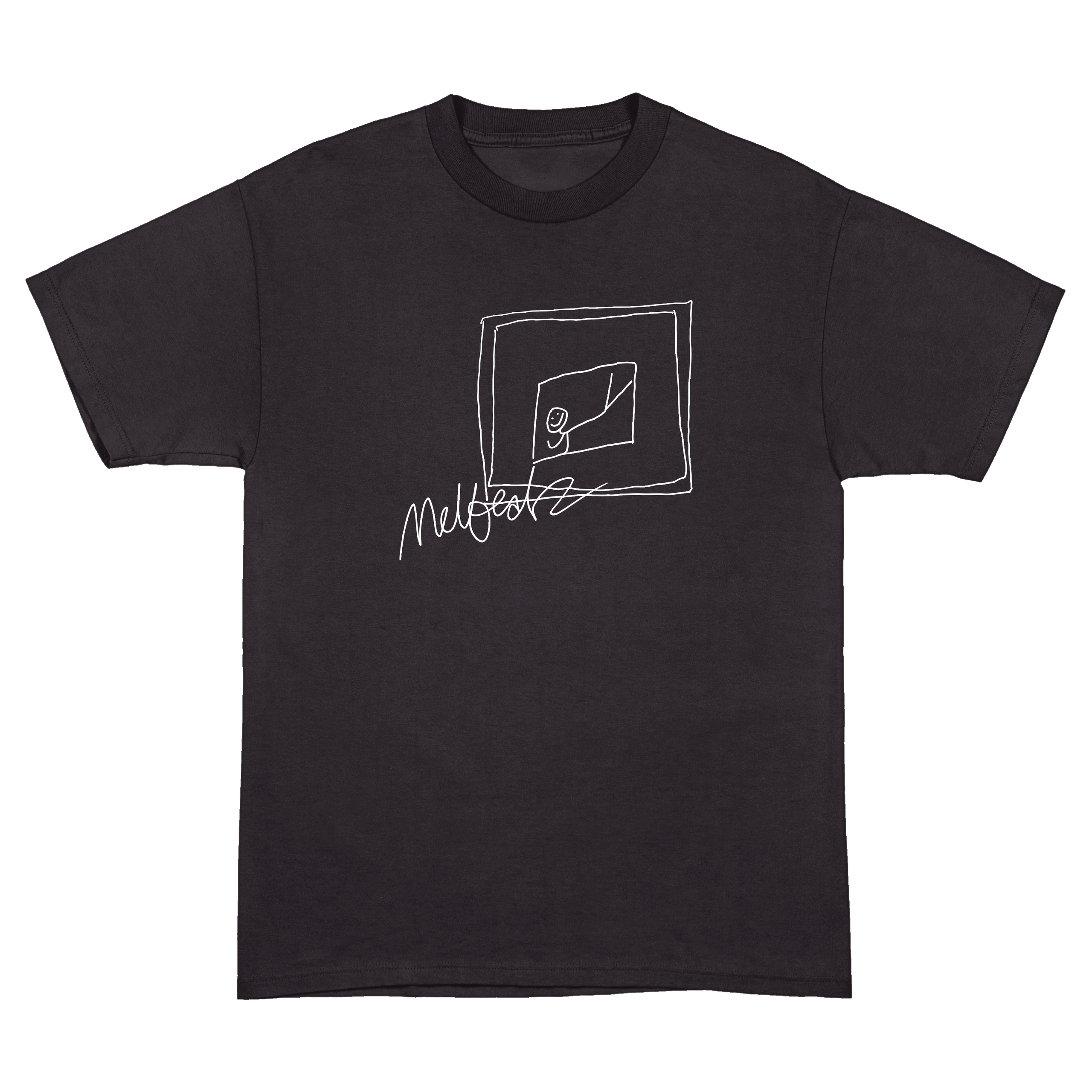Melbeatz "Rappers Delight" Scrabble Tee Schwarz