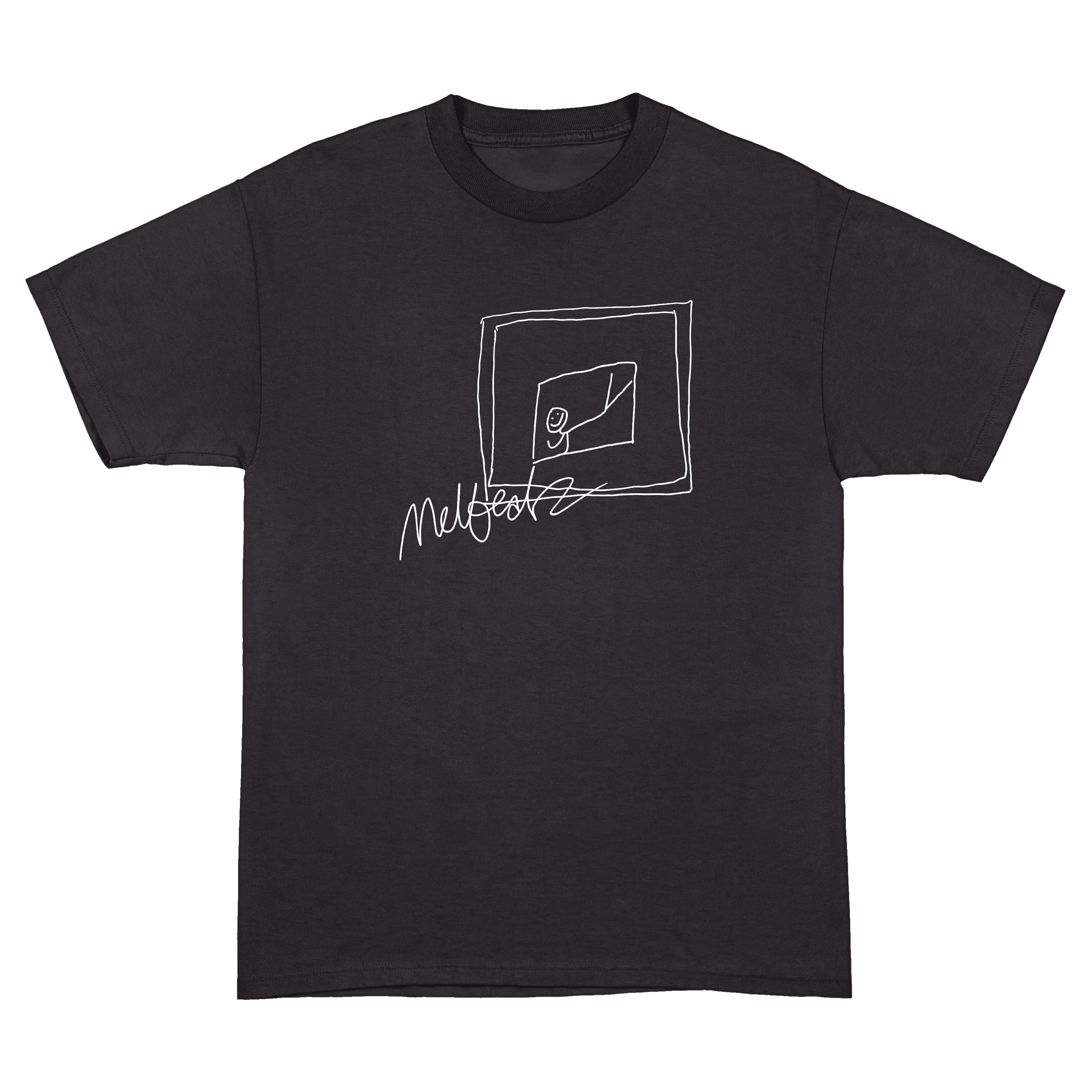 Melbeatz "Rappers Delight" Scrabble Tee Schwarz