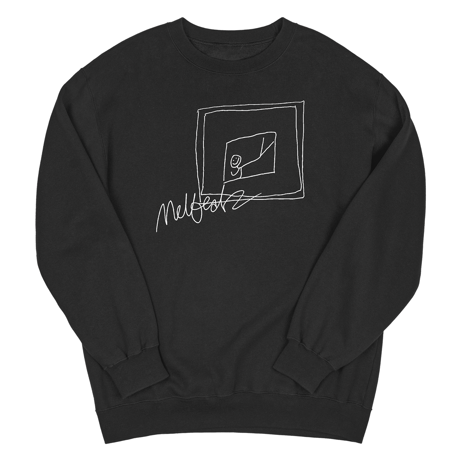 Melbeatz "Rappers Delight" Scrabble Sweater Schwarz