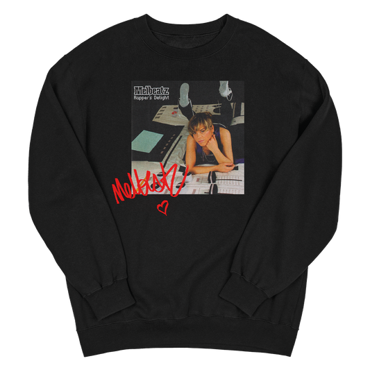 Melbeatz "Rappers Delight" Anniversary Sweater Schwarz
