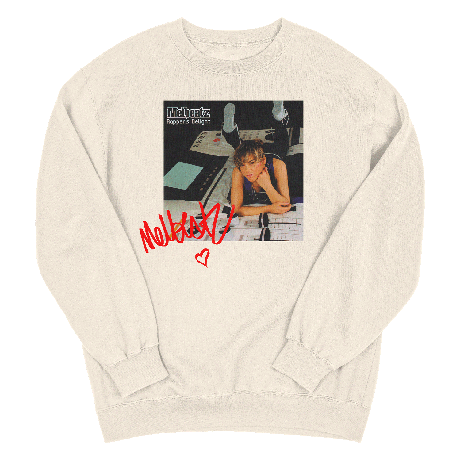 Melbeatz "Rappers Delight" Anniversary Sweater Natural Raw