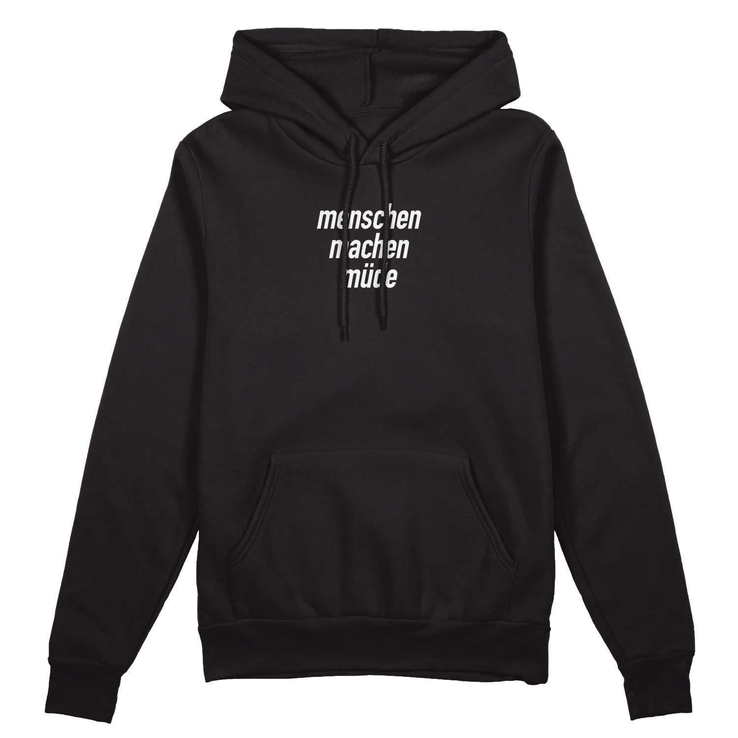 Menschen machen müde Hoodie