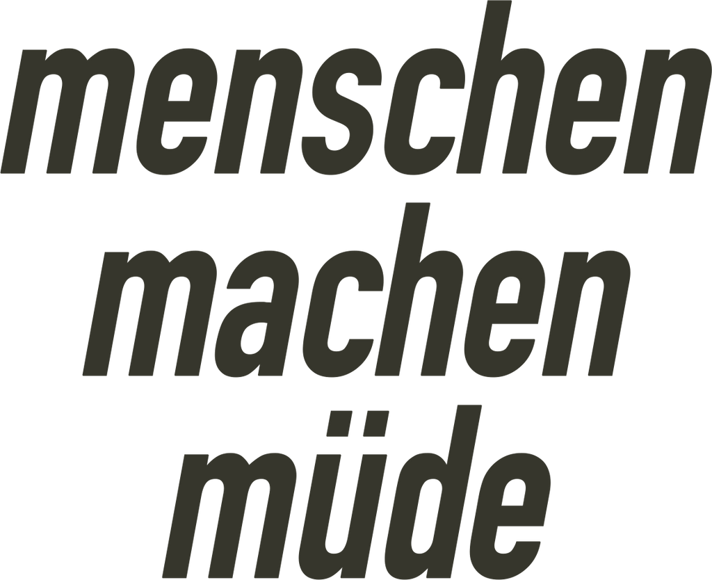 Menschen machen müde Hoodie